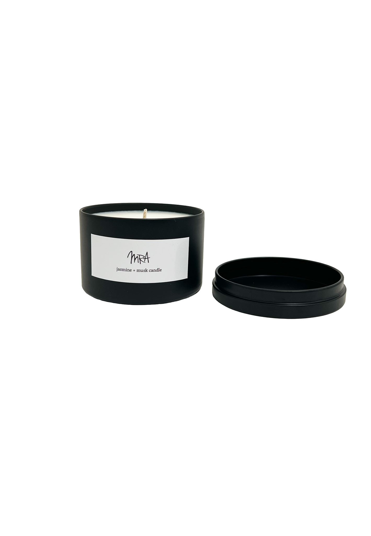 jasmine + musk candle